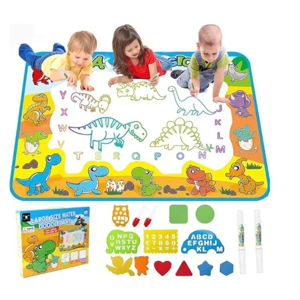 Magic Water Drawing Mat Coloring Doodle Montessori Toys Kids